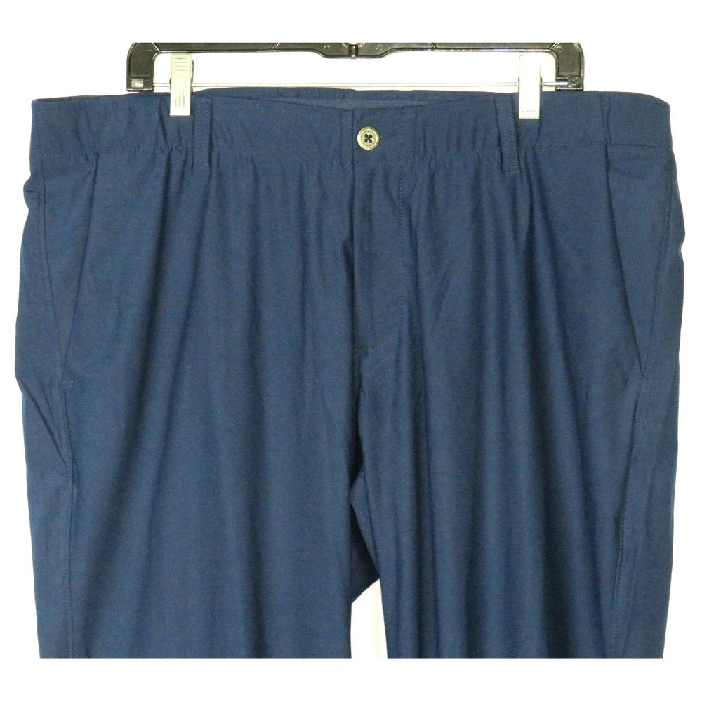 Under Armour Navy Blue 100% Polyester Performance‎ Golf Pants Men's 40 X 30